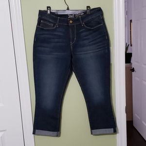 Denim Capri Pants